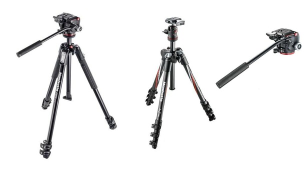 Manfrotto MK190X Light Aluminium Stativ