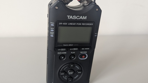 Audio-Aufnahmegerät Tascam DR-40X
