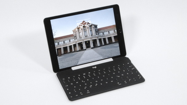 Tastatur mit iPad