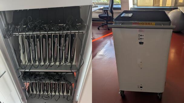Laptop Wagen (mobil, mit 20 Laptops)