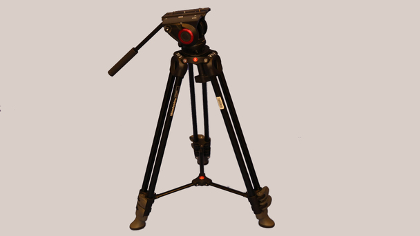 Video- und Fotostativ mit Fluidkopf